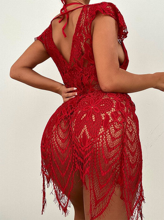 Wonderous Babydoll and G-String - S/M/L/XL-1