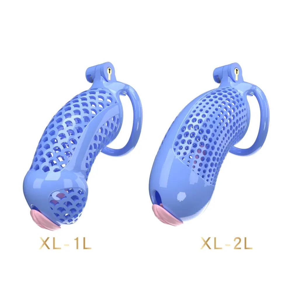 Large Male Chastity Cage Lightweight Plastic Cock Cage for Men for Bdsm-4